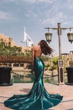 Pascala Gown - Emerald