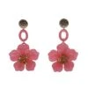 Petra Rose Flower Drop Earrings